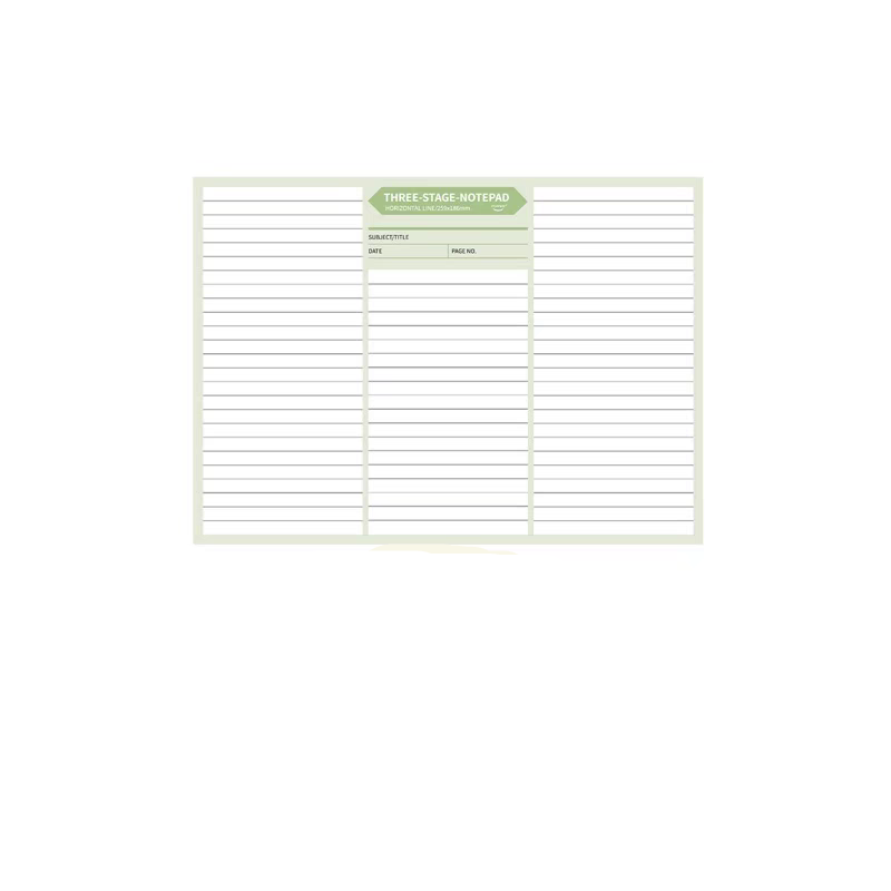 IPLAYBOX Horizontal Line Memopad